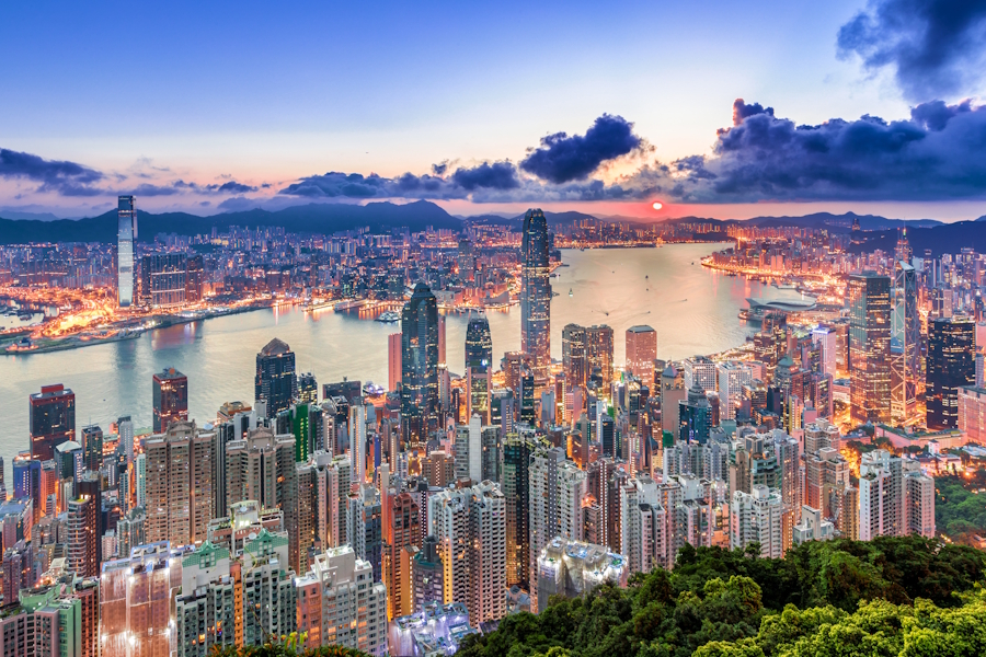 Hong Kong's skyline