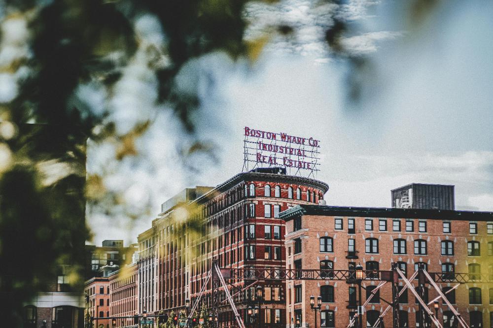 A red brick building from a historic quarter of Boston