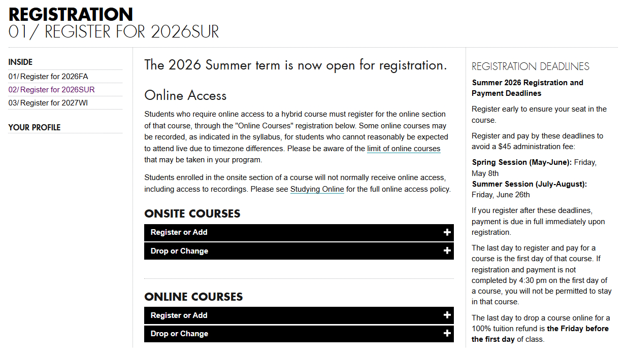 REGIS screenshot: Read registration information