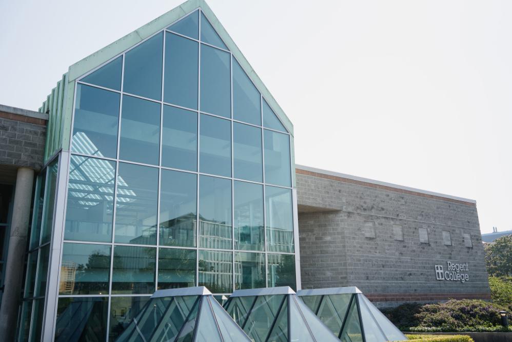 Regent building close up