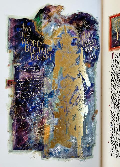 An illumination of the text 